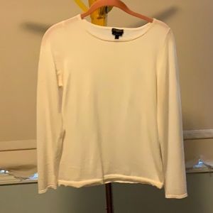 White Wool Sweater